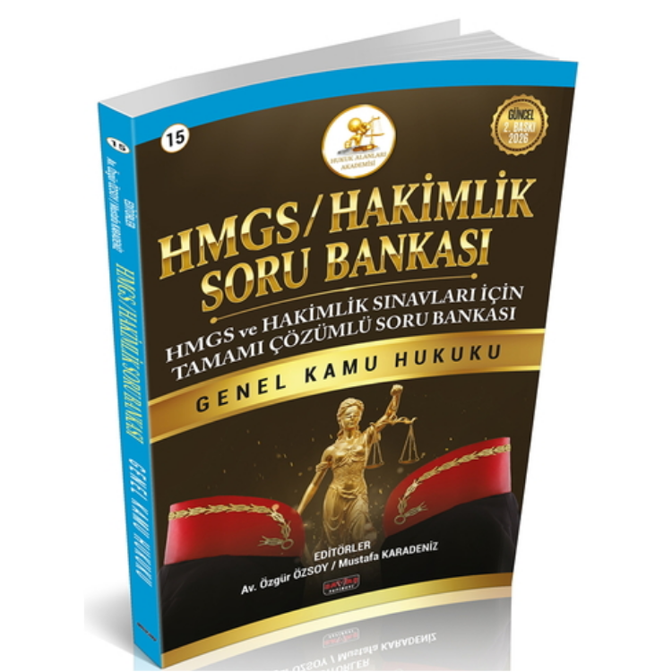 HUKAL HMGS-HAKİMLİK Genel Kamu Hukuku Soru Bankası Savaş Yayınları 2026