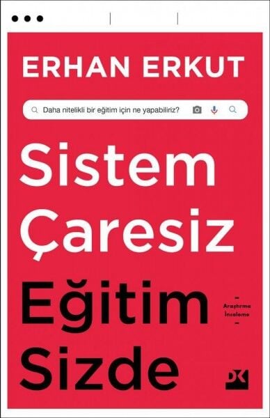 Sistem Çaresiz Eğitim Sizde Doğan Kitap
