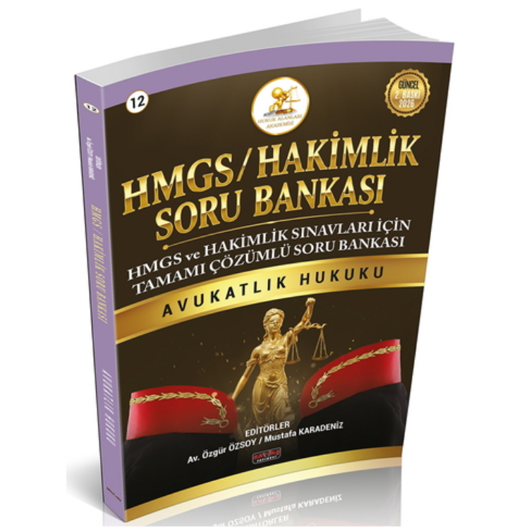 HUKAL HMGS-HAKİMLİK Avukatlık Hukuku Soru Bankası Savaş Yayınları 2026