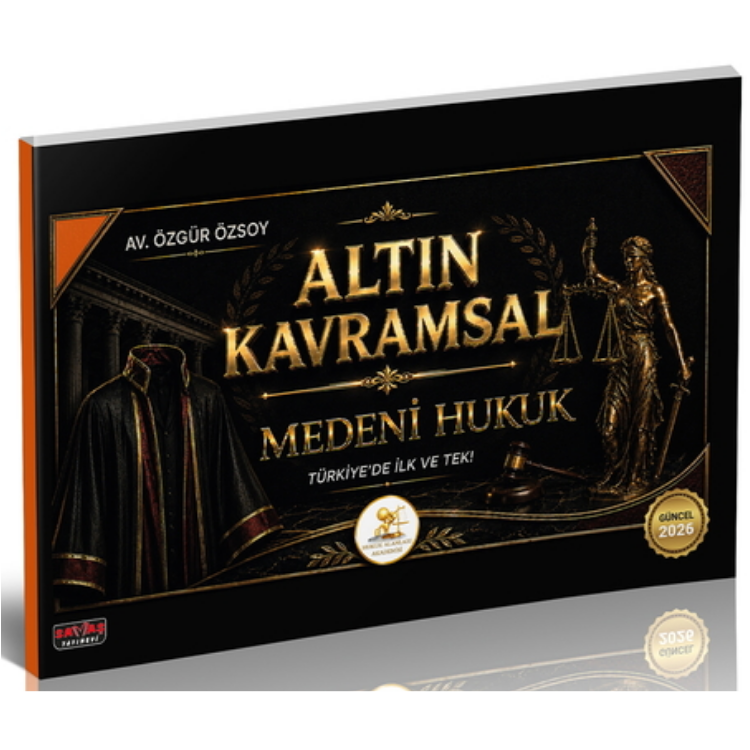 2026 HUKAL Altın Kavramsal Medeni Hukuk Savaş Yayınları