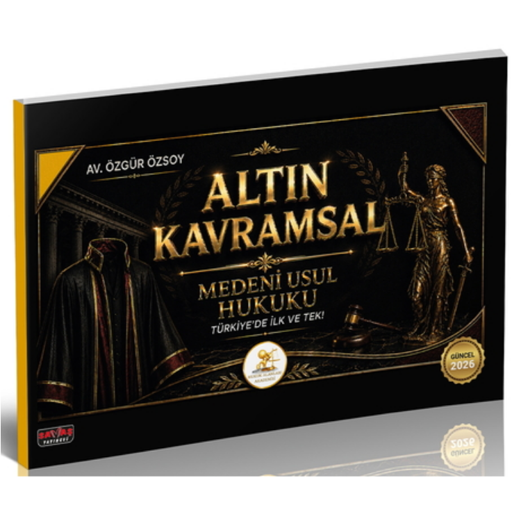 2026 HUKAL Altın Kavramsal Medeni Usul Hukuku Savaş Yayınları