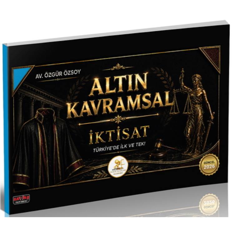 2026 HUKAL Altın Kavramsal İktisat Savaş Yayınları