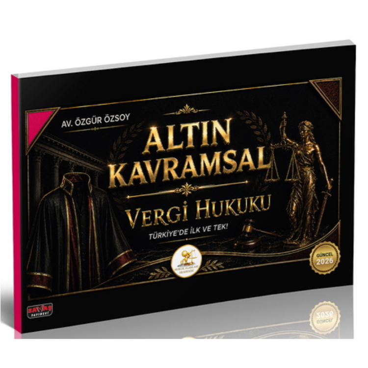 2026 HUKAL Altın Kavramsal Vergi Hukuku Savaş Yayınları