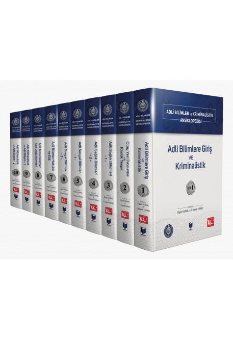 Adli Bilimler ve Kriminalistik Ansiklopedisi (10 Cilt) Adalet Yayınevi