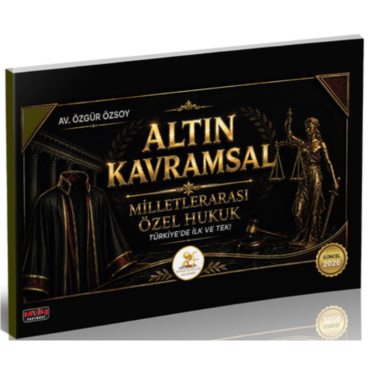 2026 HUKAL Altın Kavramsal Milletlerarası Özel Hukuk Savaş Yayınları