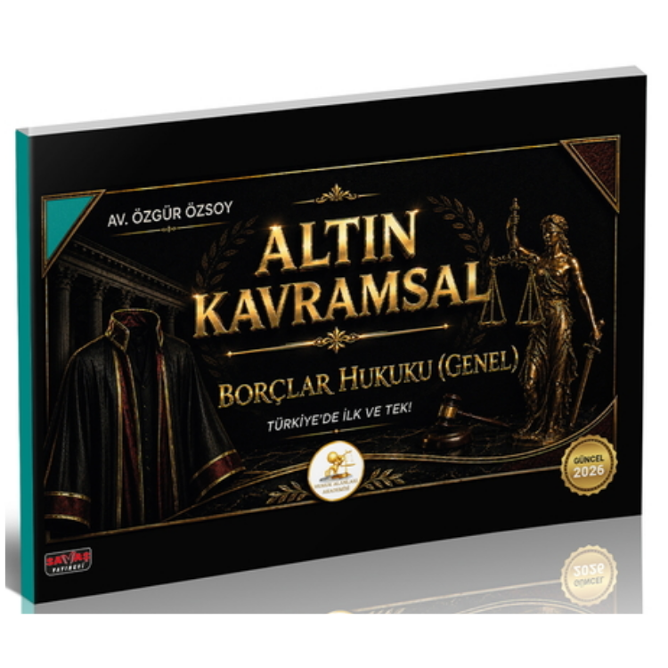 2026 HUKAL Altın Kavramsal Borçlar Hukuku Genel Hükümler Savaş Yayınları