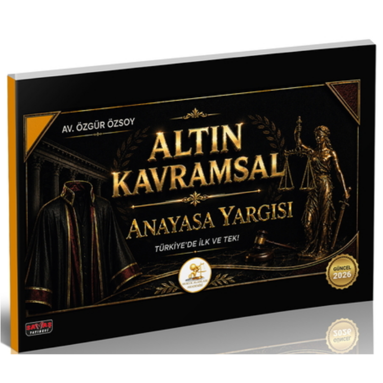 2026 HUKAL Altın Kavramsal Anayasa Yargısı Savaş Yayınları