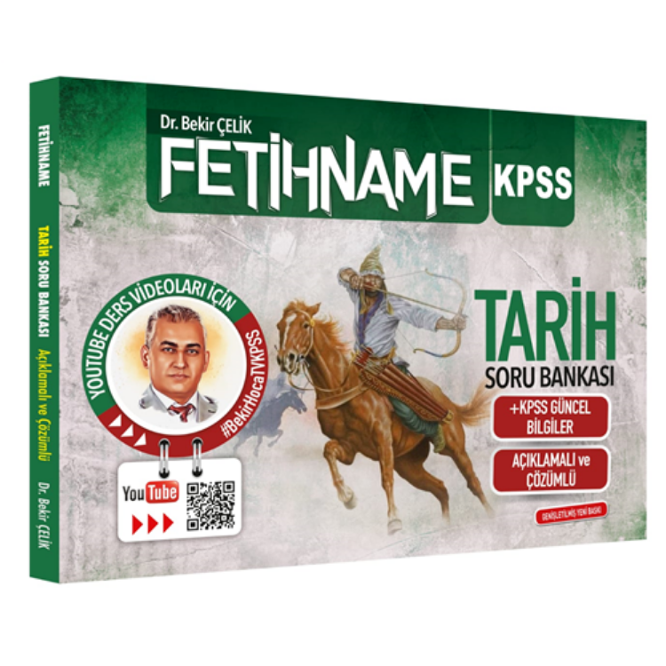 KPSS FETİHNAME Tarih Soru Bankası Çözümlü Bekir Çelik