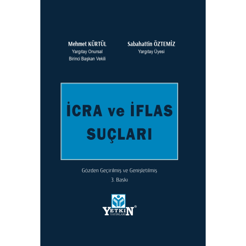 İcra ve İflâs Suçları Yetkin Yayınları