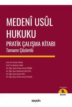Medeni Usul Hukuku Pratik Çalışma Kitabı Tamamı Çözümlü Seçkin Yayıncılık