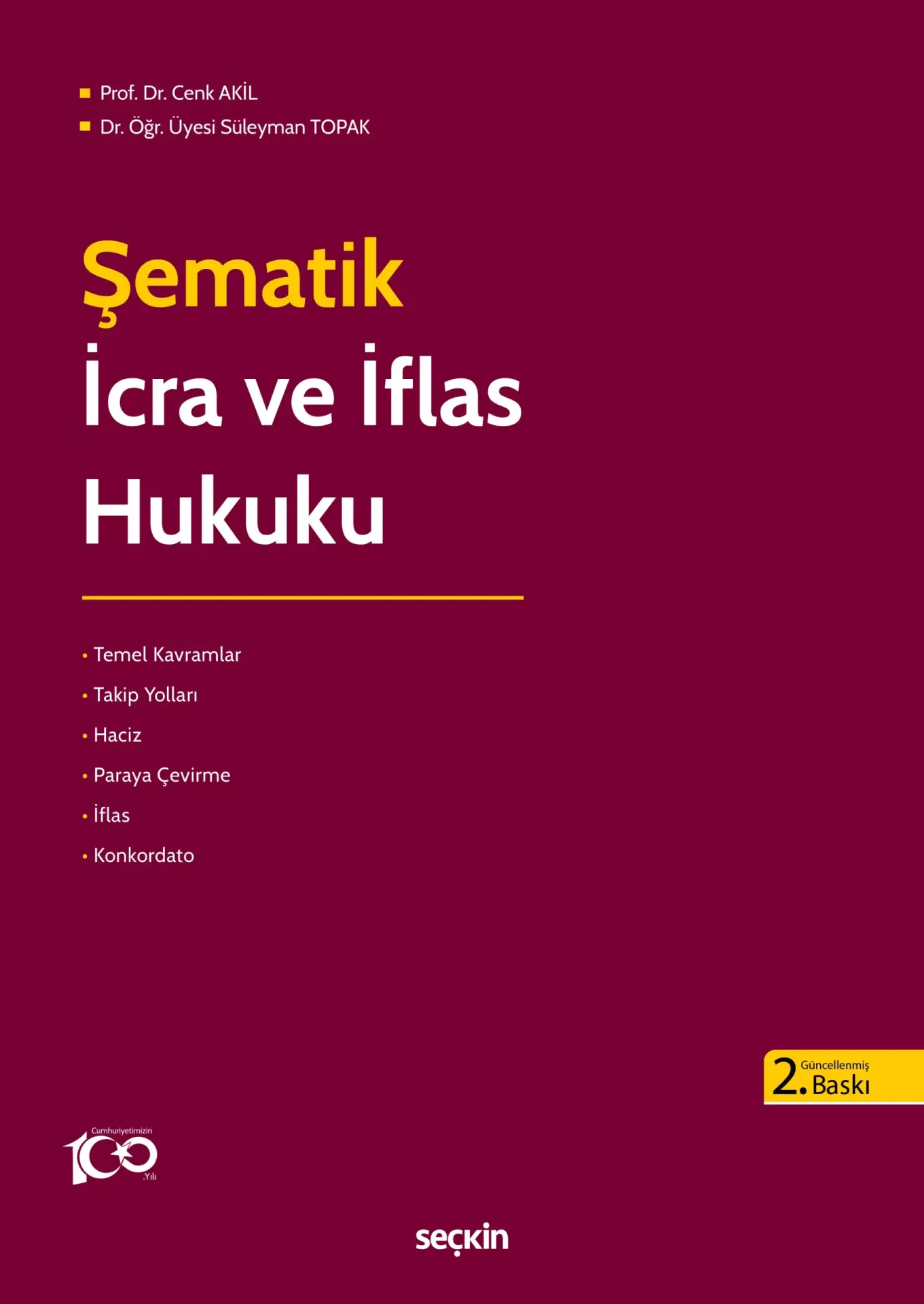 Şematik İcra ve İflas Hukuku Seçkin Yayıncılık