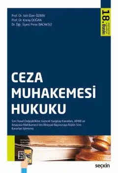 Ceza Muhakemesi Hukuku Seçkin Yayıncılık