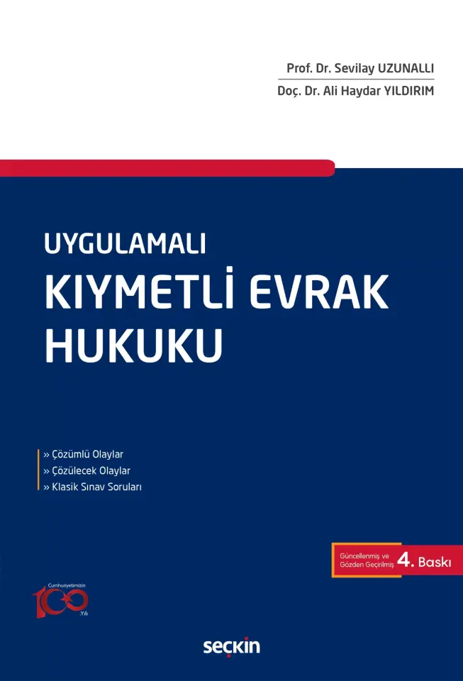Uygulamalı Kıymetli Evrak Hukuku Seçkin Yayıncılık