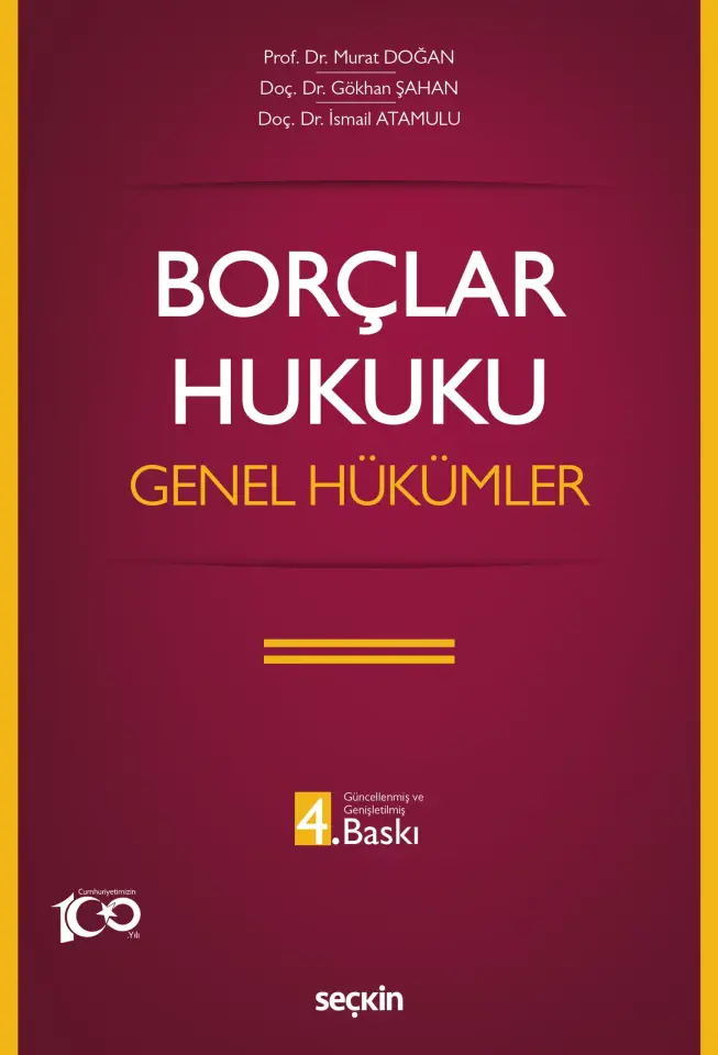 Borçlar Hukuku Genel Hükümler Seçkin Yayıncılık