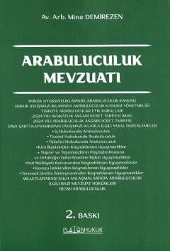 Arabuluculuk Mevzuatı Platon Hukuk Yayınları