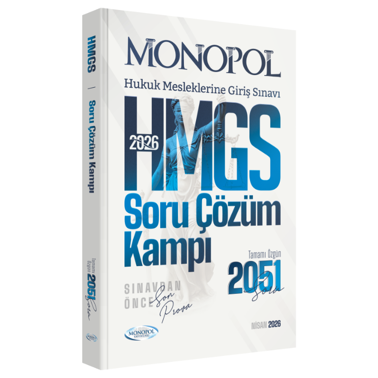 HMGS Soru Çözüm Kampı Monopol Yayınları Nisan 2026