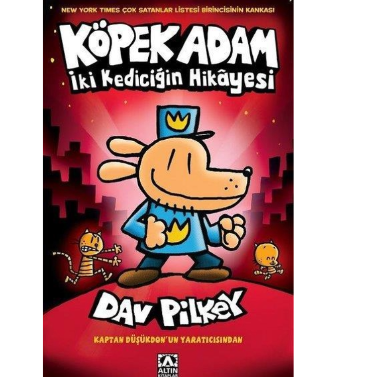 Köpek Adam -3 / İki Kediciğin Hikayesi Altın Kitaplar