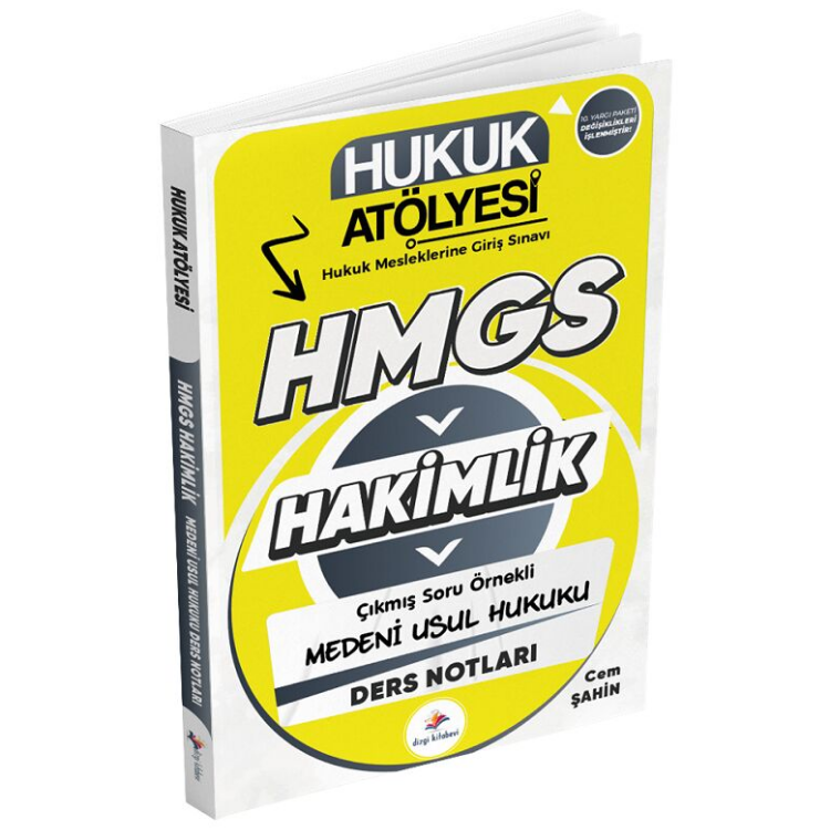 Hukuk Atölyesi HMGS Hakimlik Medeni Usul Hukuku Ders Notları - Cem Şahin Dizgi Kitap Dizgi Kitap Yayınları