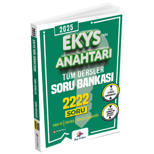 Meb Ekys Müdür ve Müdür Yardımcılığı Ekys'nin Anahtarı Tüm Dersler Soru Bankası 2222 Soru 2025 Dizgi Kitap Yayınları