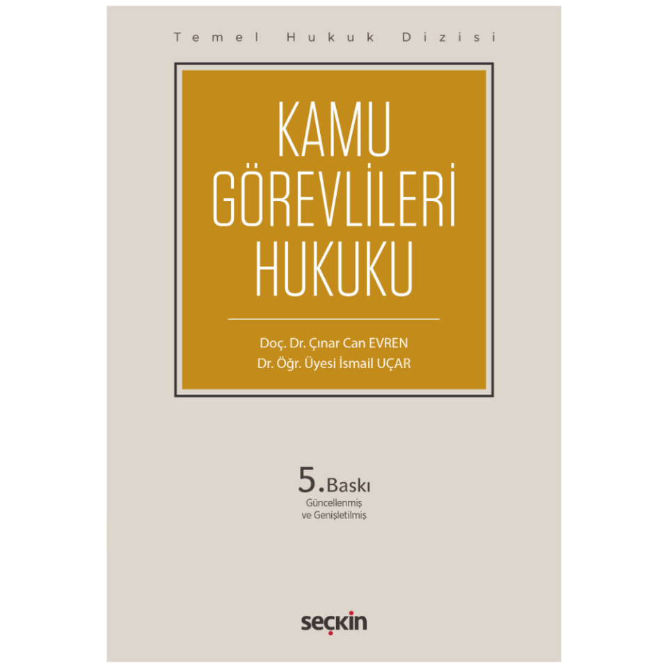 Temel Hukuk Dizisi Kamu Görevlileri Hukuku (THD) Seçkin Yayıncılık