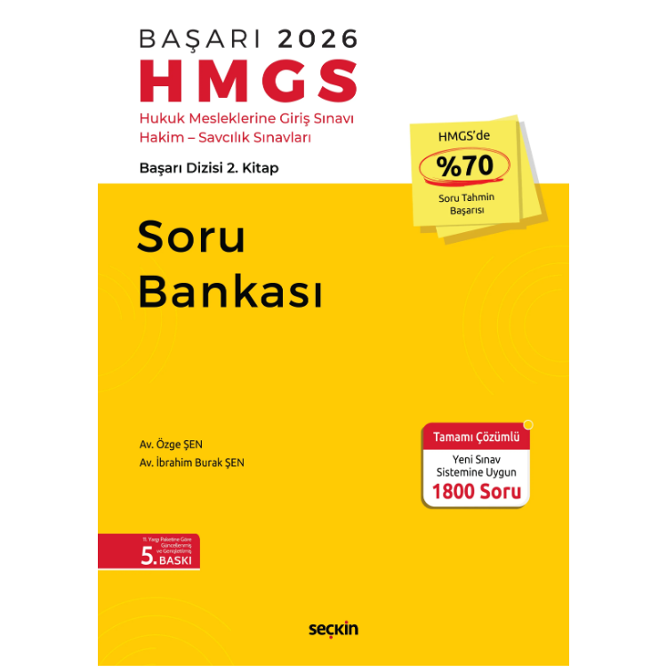 BAŞARI – HMGS Soru Bankası- Seçkin Yayıncılık