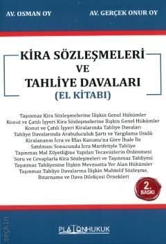 Kira Sözleşmeleri ve Tahliye Davaları – El Kitabı Platon Hukuk Yayınları