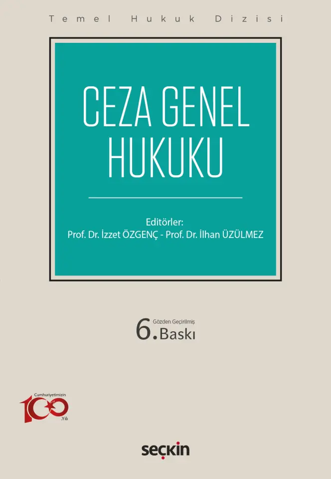 Temel Hukuk Dizisi Ceza Genel Hukuku (THD) Seçkin Yayıncılık