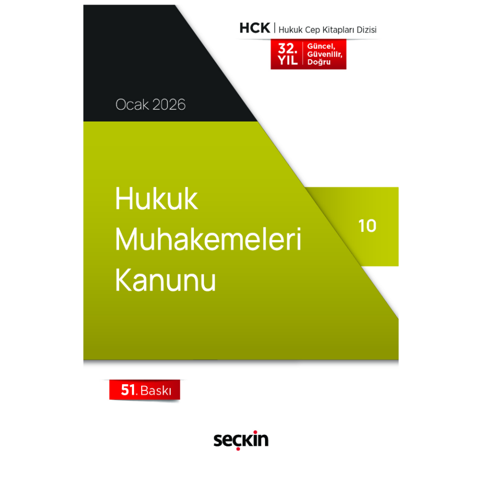 Hukuk Muhakemeleri Kanunu (Cep Kitabı) Seçkin Yayıncılık
