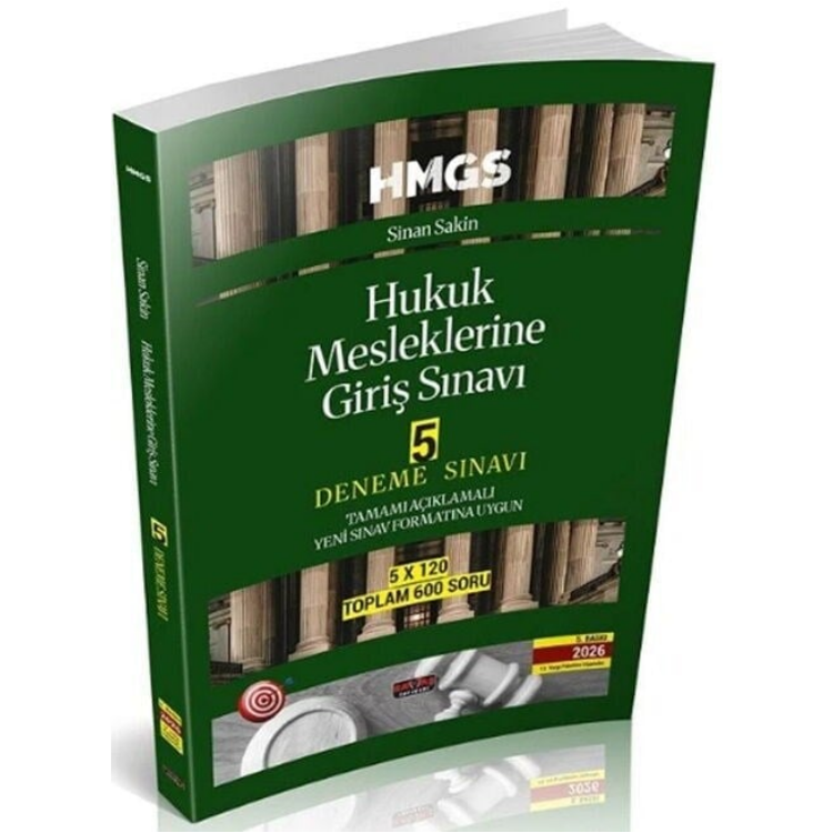 2026 HMGS 5 Deneme Savaş Yayınları