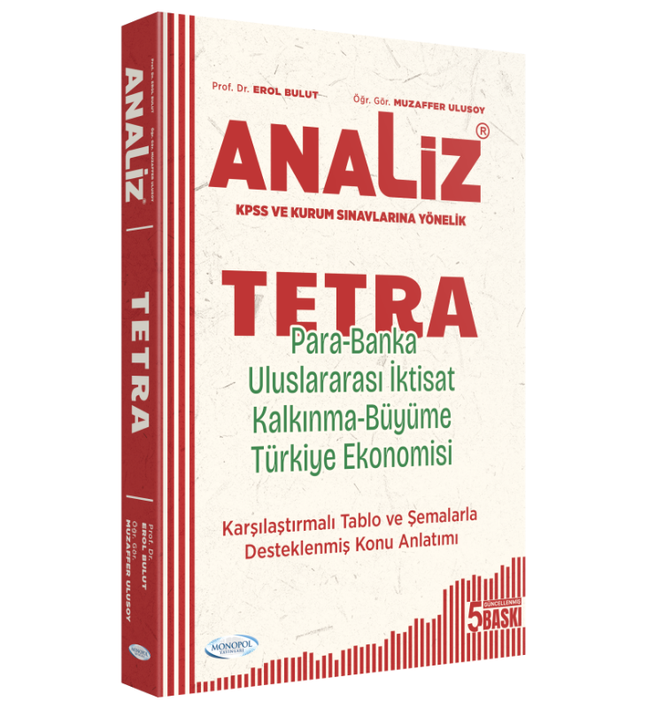 Analiz Tetra Konu Anlatımı 5. Baskı Monopol Yayınları
