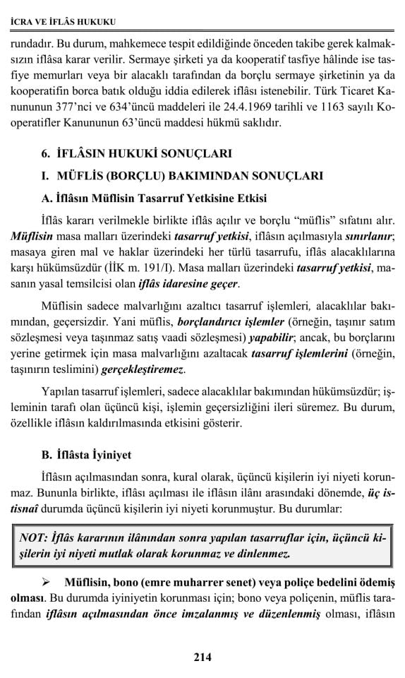 İcra ve İflâs Hukuku 12. Baskı Monopol Yayınları