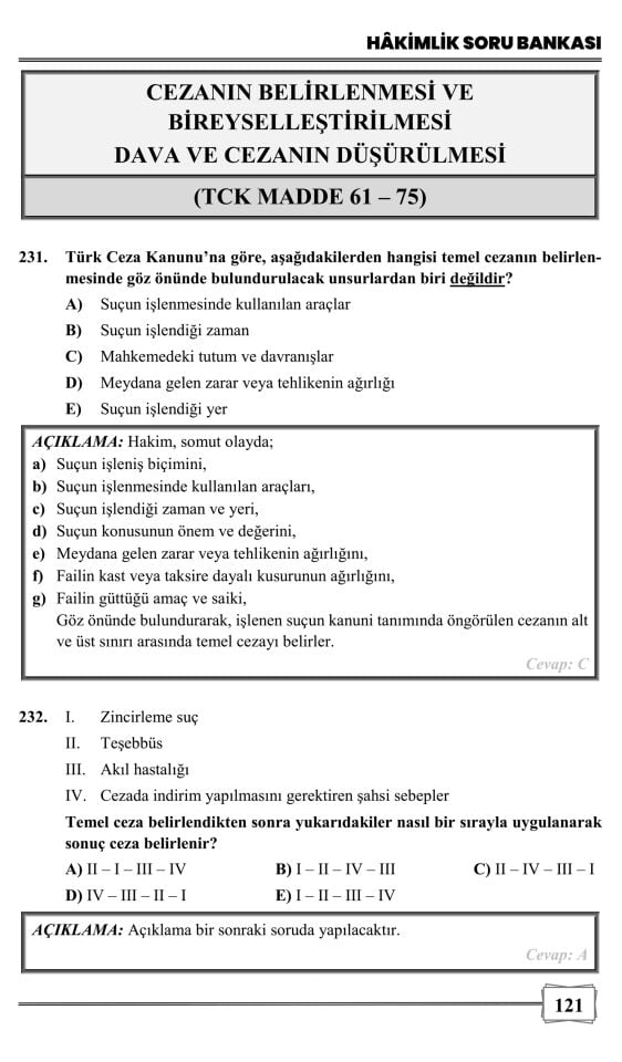 Ahde Vefa Ceza Hukuku Genel Hükümler Soru Bankası Monopol Yayınları