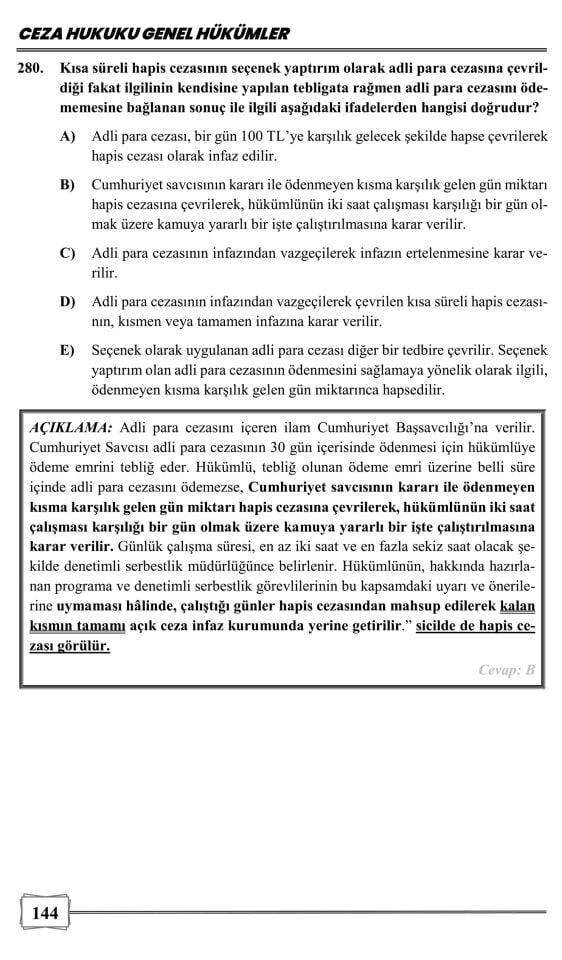 Ahde Vefa Ceza Hukuku Genel Hükümler Soru Bankası Monopol Yayınları