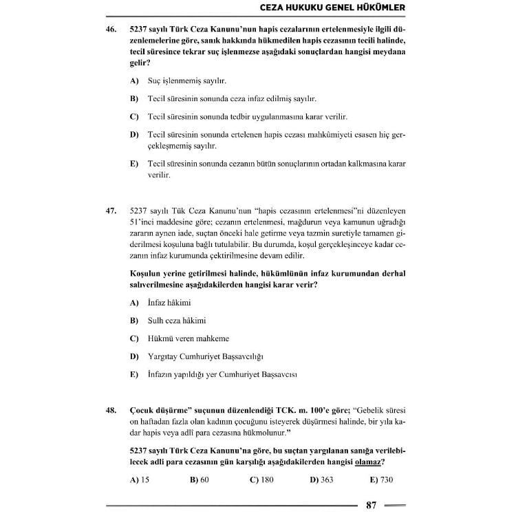 HMGS Ceza Hukuku Genel – Özel – CMK Soru Bankası 3. Baskı Monopol Yayınları