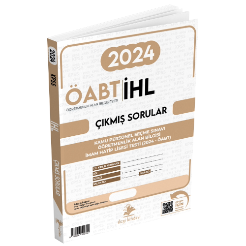 ÖABT MEB-AGS İmam Hatip Lisesi Öğretmenliği 2024 Sınavı Çıkmış Sorular Çözümlü Dizgi Kitap Yayınları