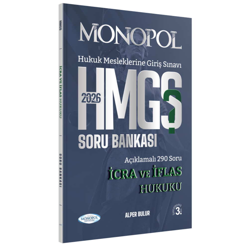 HMGS İcra ve İflas Hukuku Soru Bankası 3. Baskı Monopol Yayınları