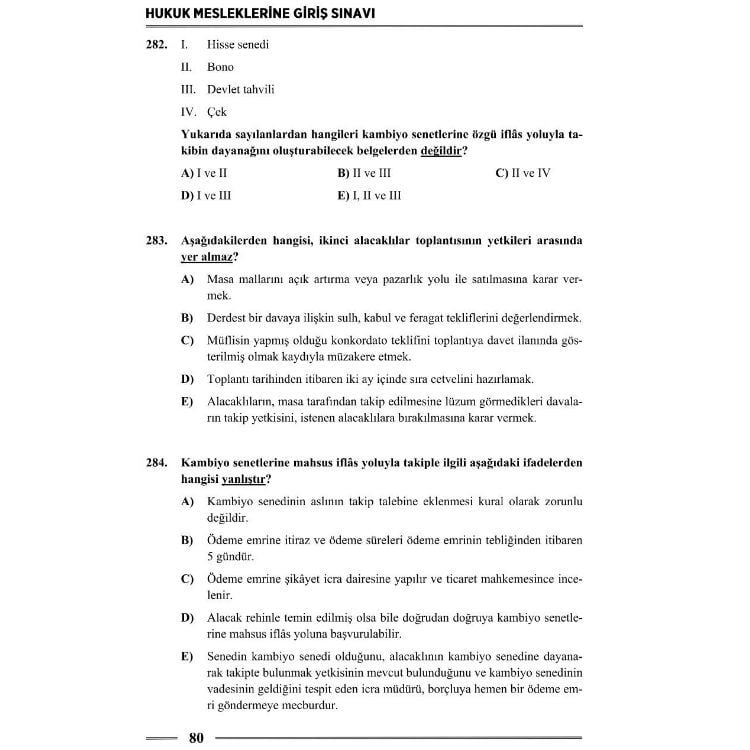 HMGS İcra ve İflas Hukuku Soru Bankası 3. Baskı Monopol Yayınları