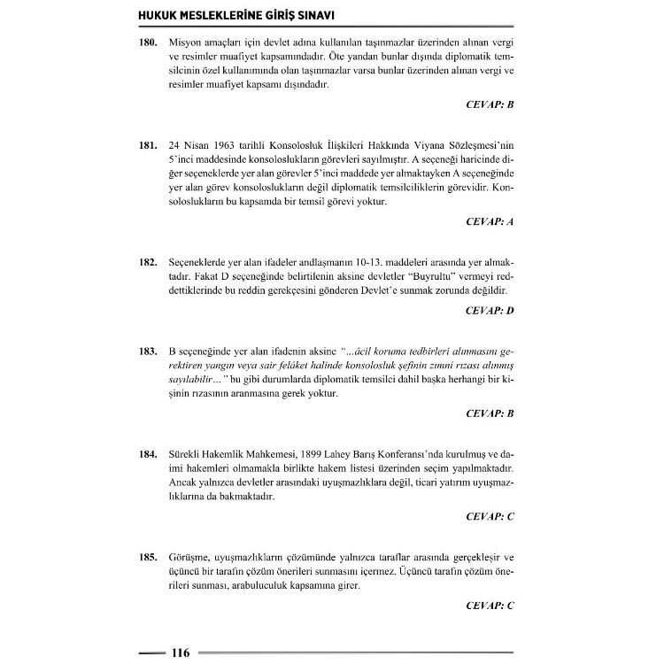 HMGS Milletlerarası Kamu Hukuku Soru Bankası Monopol Yayınları 2. Baskı