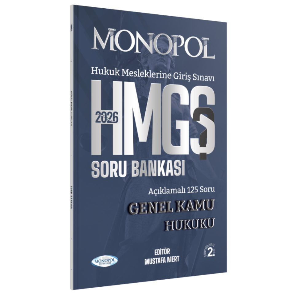 HMGS Genel Kamu Hukuku Soru Bankası 2. Baskı Monopol Yayınları