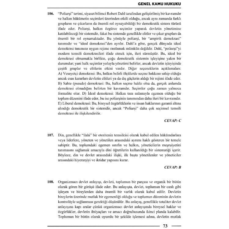 HMGS Genel Kamu Hukuku Soru Bankası 2. Baskı Şubat 2026