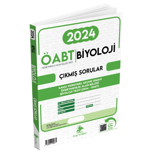 ÖABT MEB-AGS Biyoloji Öğretmenliği 2024 Sınavı Çıkmış Sorular Çözümlü - Zeynep Sözen Göçmen Dizgi Kitap Yayınları