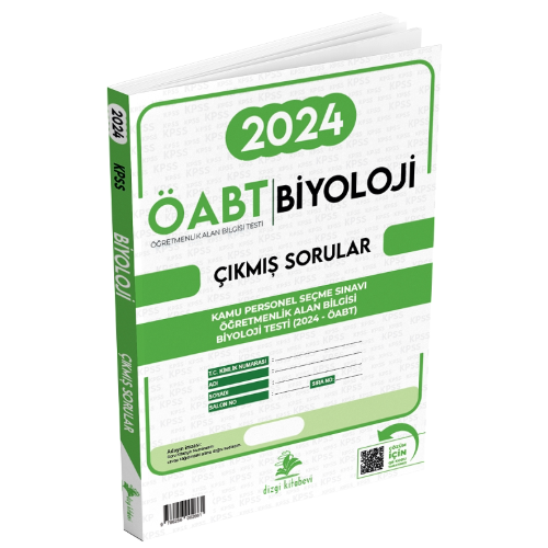 ÖABT MEB-AGS Biyoloji Öğretmenliği 2024 Sınavı Çıkmış Sorular Çözümlü - Zeynep Sözen Göçmen Dizgi Kitap Yayınları