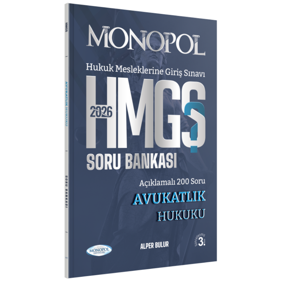 HMGS Avukatlık Hukuku Soru Bankası 3. Baskı Şubat 2026