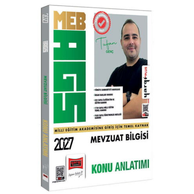 2027 MEB-AGS Mevzuat Bilgisi Konu Anlatımı-Yargı Yayınları