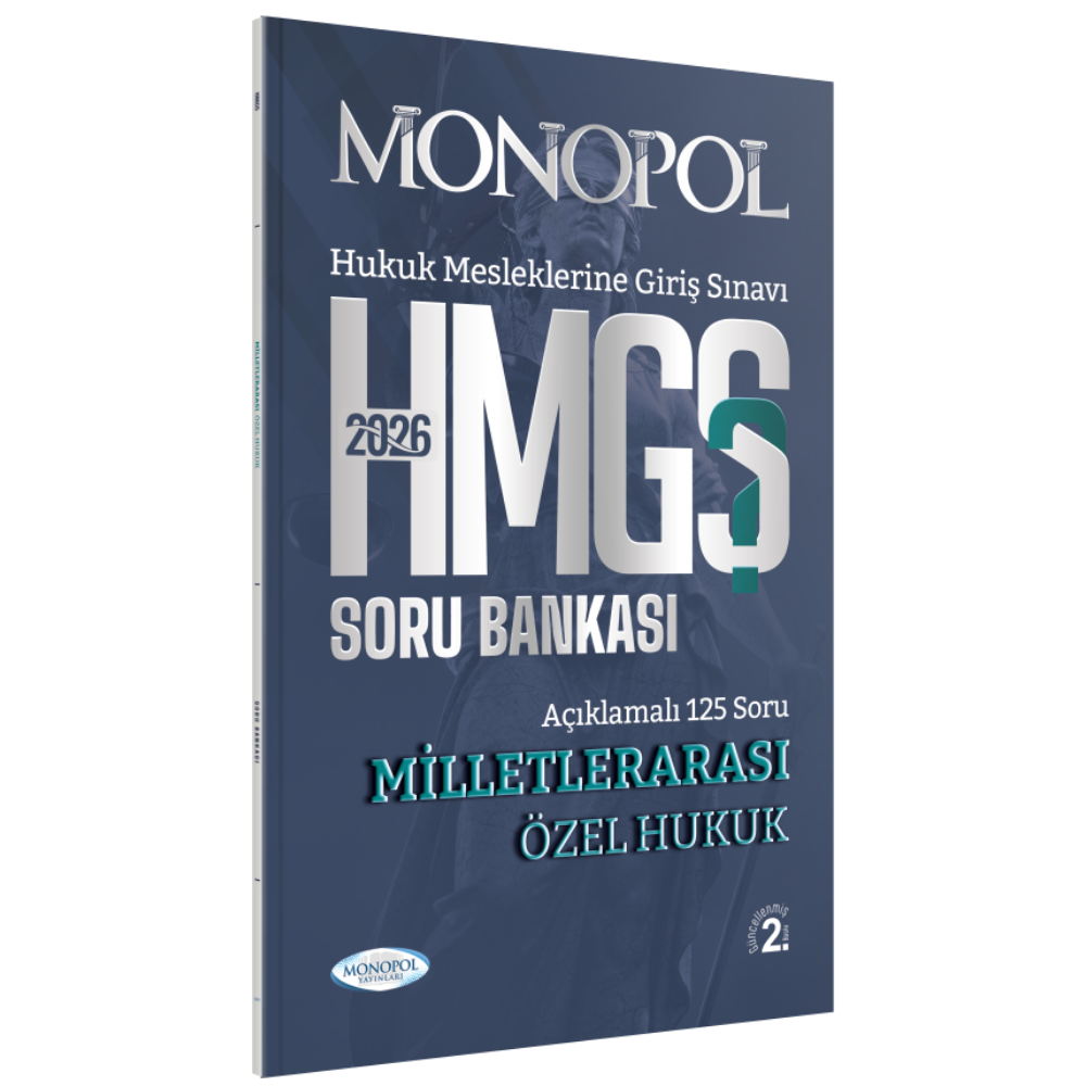 HMGS Milletlerarası Özel Hukuk Soru Bankası 2. Baskı Monopol Yayınları