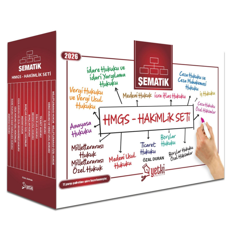 HMGS ŞEMATİK SET 2026- Yetki Yayınları