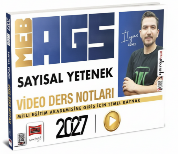 2027 MEB-AGS Sayısal Yetenek Video Ders Notları-Yargı Yayınları