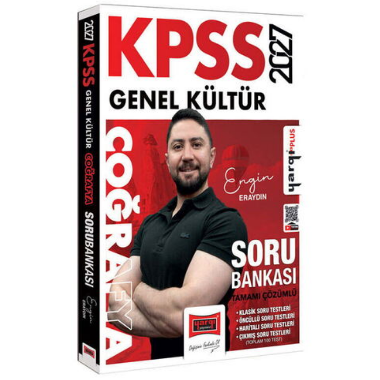 2027 KPSS Genel Kültür Coğrafya Tamamı Çözümlü Soru Bankası-Yargı Yayınları