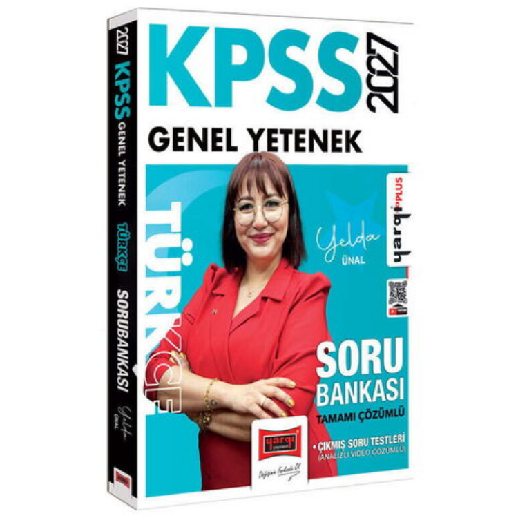 2027 KPSS Genel Yetenek Türkçe Tamamı Çözümlü Soru Bankası-Yargı Yayınları