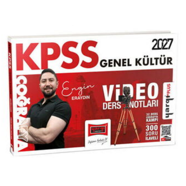 2027 KPSS Genel Kültür Coğrafya Video Ders Notları-Yargı Yayınları